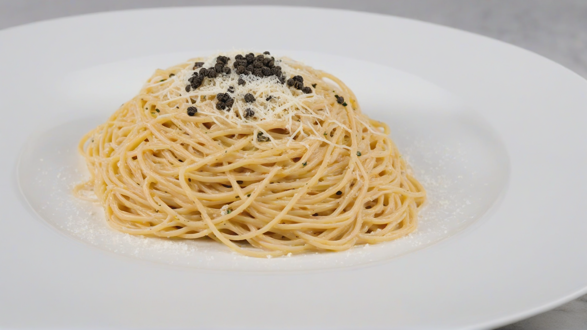 spaghetti cacio e pepe
